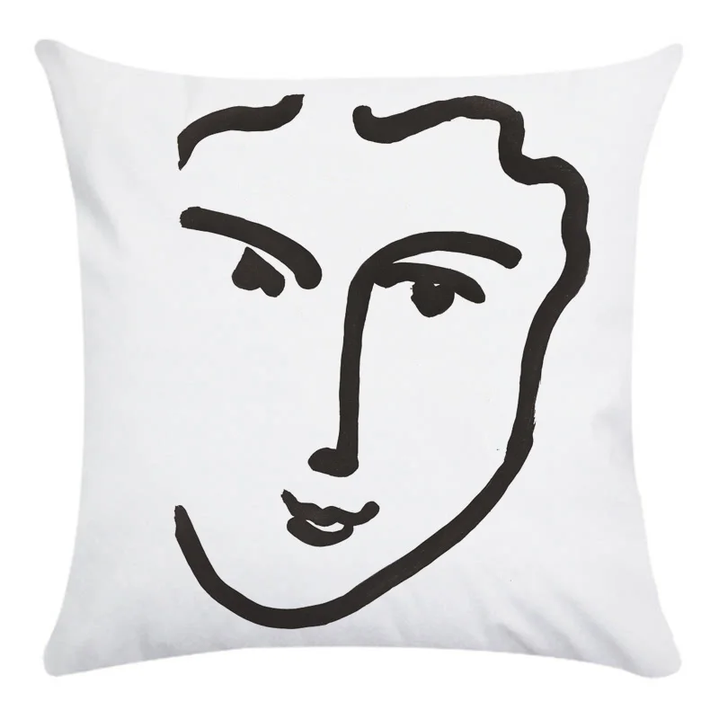 Художественная Подушка Henri Matisse наволочки ручная роспись портреты эскиз