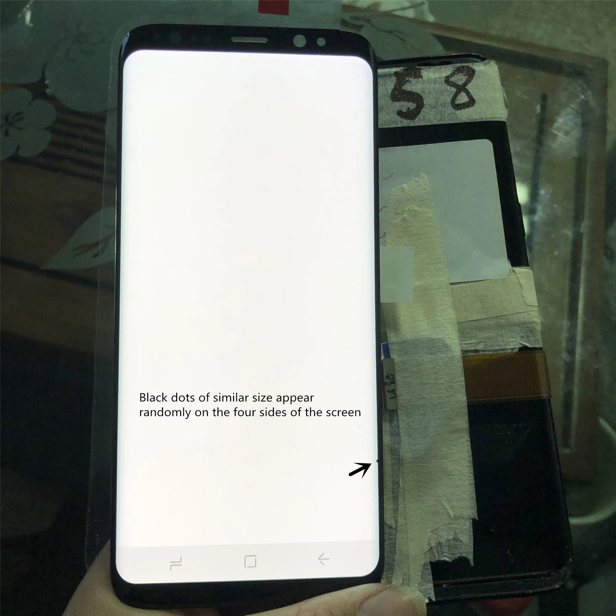 ЖК дисплей Super AMOLED для SAMSUNG galaxyS8 G950 G950F с сенсорным экраном и дигитайзером замена