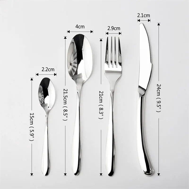 Столовые приборы высокого качества 304 столовый набор из нержавеющей стали нож