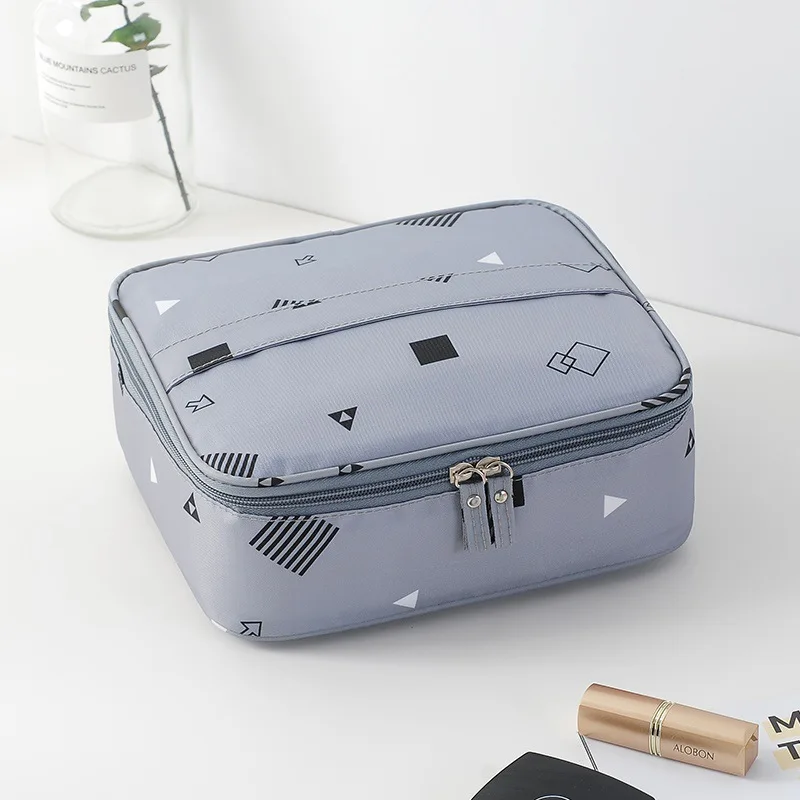 Cosmetic bag B-1 Портативные водонепроницаемые косметички для макияжа, Большая вместительная косметичка для ванной, косметичка для ванной комнаты, товары для ухода за кожей, органайзер, косметичка для мытья - Цвет: Cosmetic bag B-1