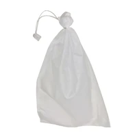 mesh bag fruit bagging white woven fabric for plants flower good quality 100pcs bird proof insect proof drawstring