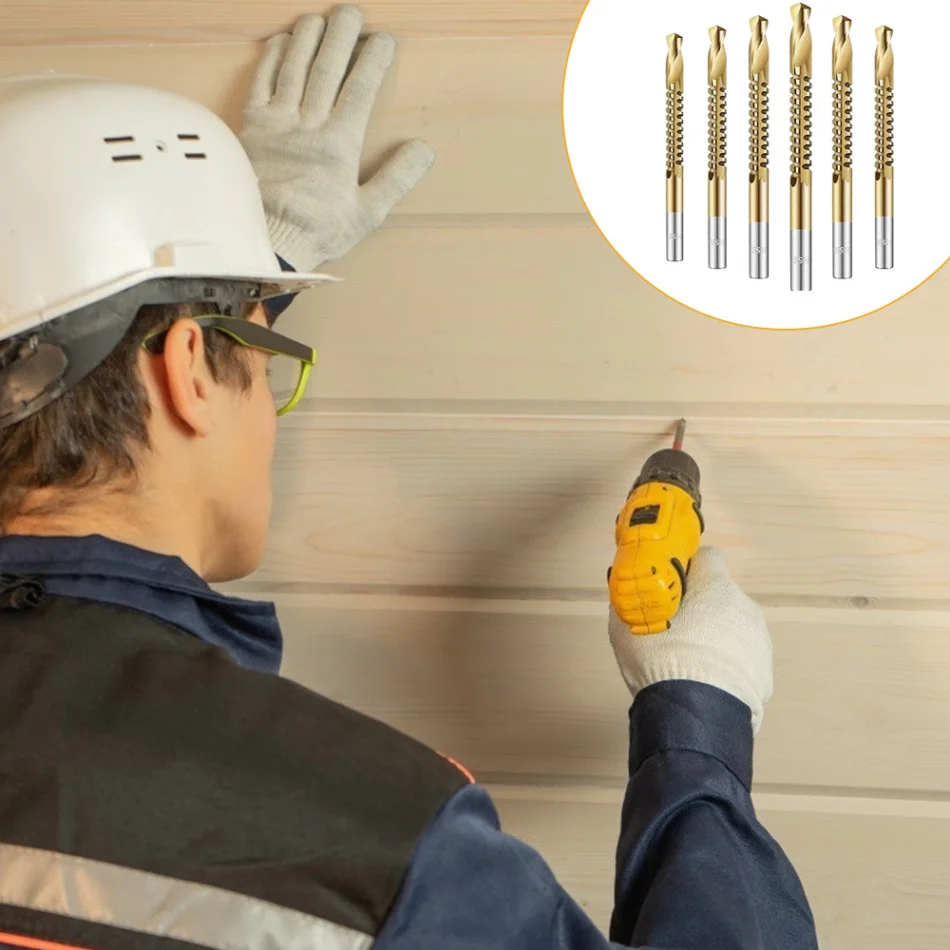 6 шт./компл. многофункциональные сверла высокоскоростной стальной проволочный