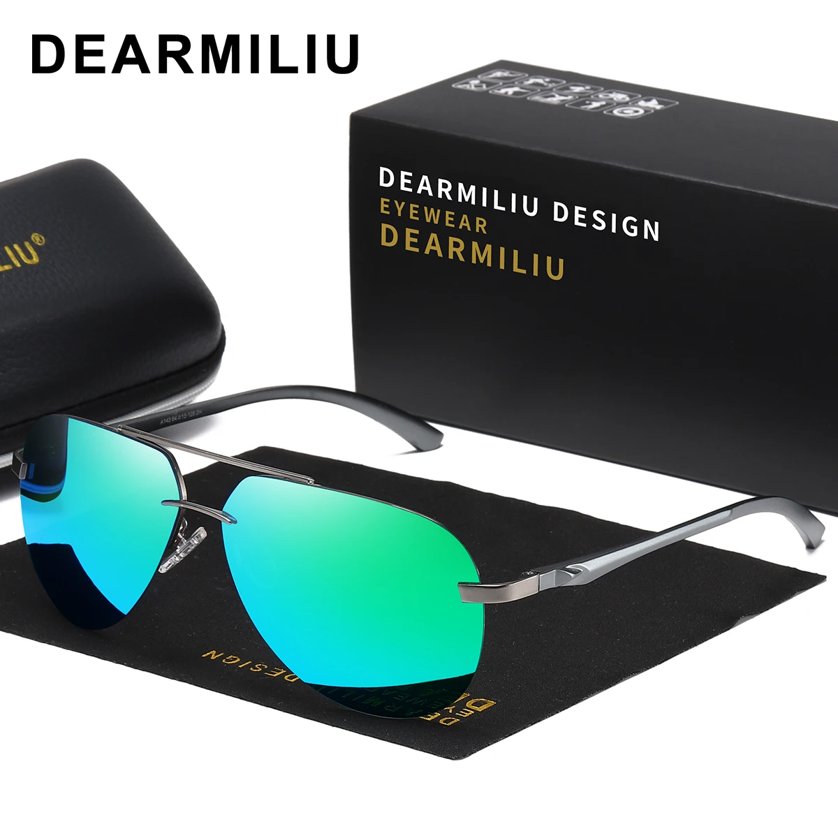 Мужские и женские солнцезащитные очки DEARMILIU классические поляризационные
