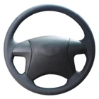 Чехол на руль Yuji-Hong для Toyota Highlander Camry Premio Previa Estima 2007-2013 Fortuner Hilux 2011-2015