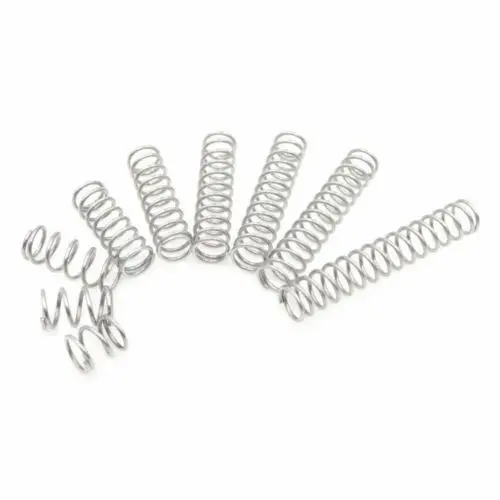 20pcs compression spring wire diameter 0.5mm outer 3mm Stainless Steel Micro Small Compression length 5mm-50mm | Обустройство дома