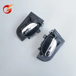 Используется для peugeot 206 207 citroen C2 внутренняя ручка двери внутренняя дверная ручка - Цвет: black
