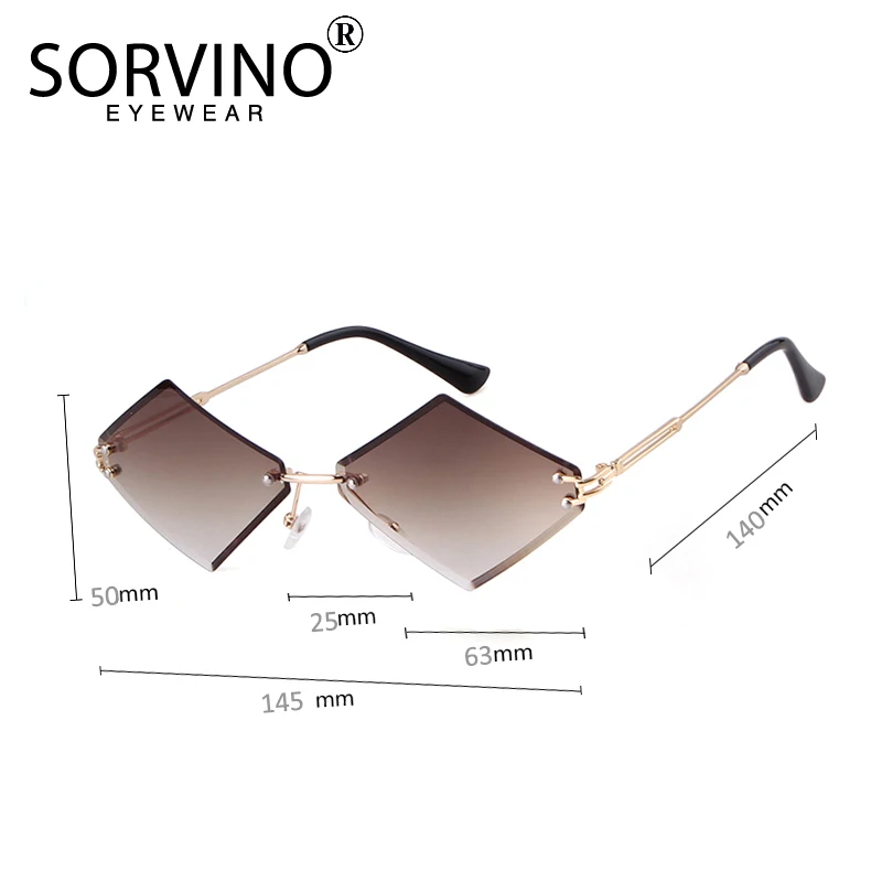 Женские и мужские солнцезащитные очки SORVINO дизайнерские в стиле ретро с