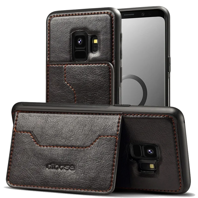 Чехол кошелек для Samsung Galaxy S10 S9 S8 Plus S10e тонкий защитный чехол с отделением