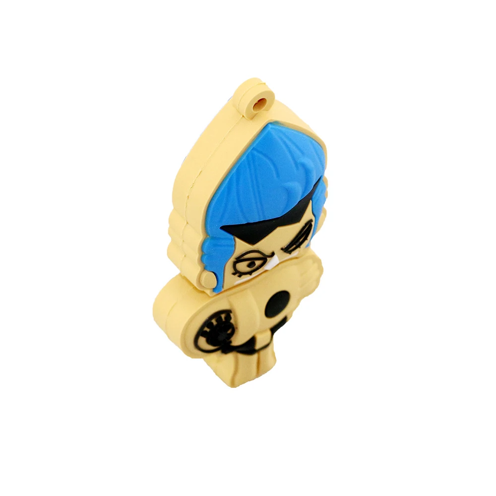 Флеш-накопитель, одна штука, 64 ГБ, USB флеш-накопитель, 128 ГБ, USB 2,0, мультфильм, Луффи Зоро, 16 ГБ, флеш-накопитель, 32 ГБ, флешка, 8 ГБ, карта памяти, диск
