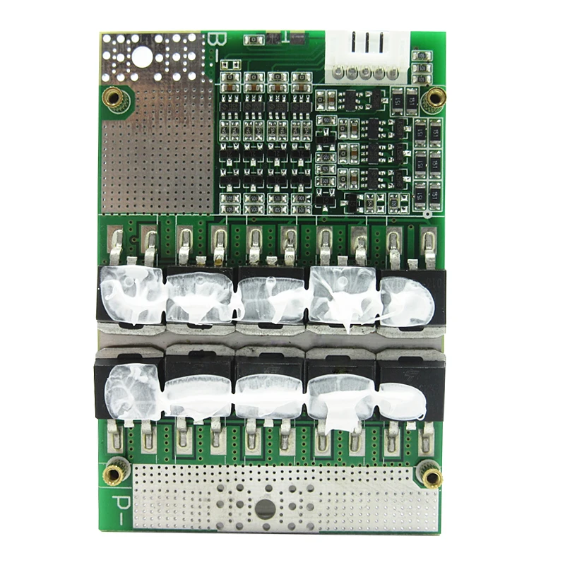 BMS 4S Lifepo4 50A 100A 18650 Защитная литиевая плата аккумулятора 3 2 в 12 В с балансировочным