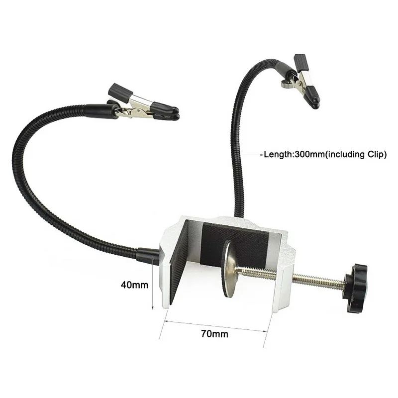 1 шт. паяльная станция ручной стенд тиски алюминиевый сплав паяльный стол зажим