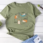 Цветные женские футболки с надписью 