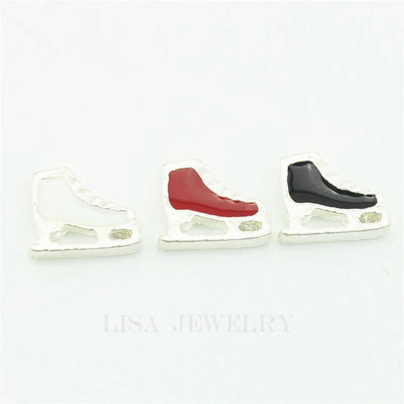 Горячая продажа 20 шт./лот Ледовые коньки плавающие амулеты спортивные живое