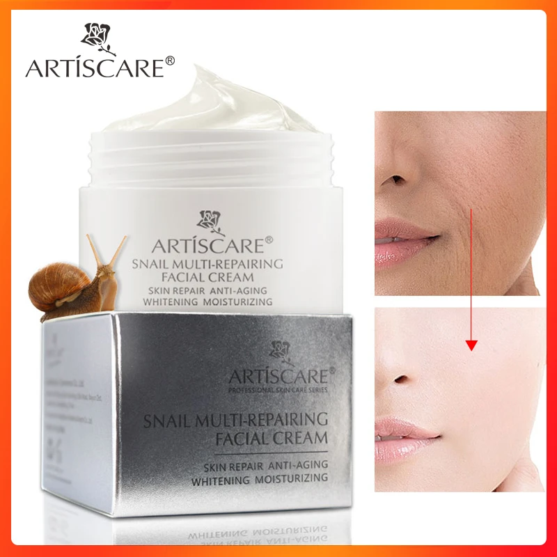 Крем для лица ARTISCARE Snail Repair Aniti Oil Control уход за кожей против морщин и сокращения пор