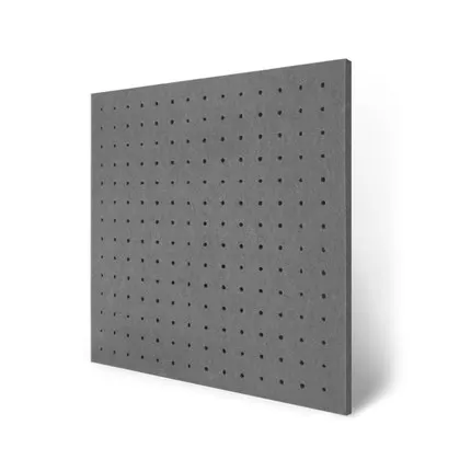 Dark gray color A 1 коробка 10 шт размер 60x60 см экологически чистый перфорированный полиэфирный материал акустические панели звукопоглощающее устройство акустическая обработка стеновые панели - Цвет: Dark gray color A