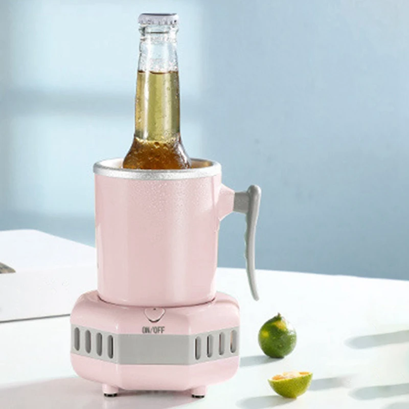 

Summer Instant Cooling Cup Quick Cooling Drinks Can Mug for Home Office Drinking Accessaries Supplies Parts US Plug