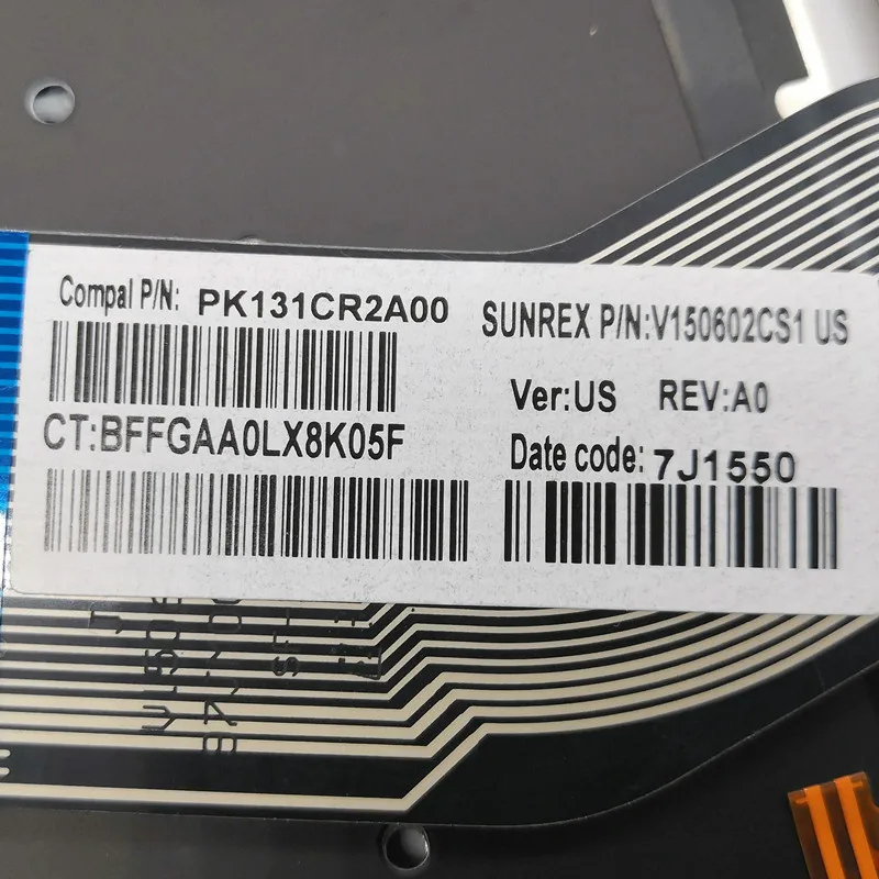 New US Keyboard For HP Pavilion 15-ab 15-ak 15-bc 17-ab 15-ab000 15-AE 15-AH 15-AU Silver Backlit | Компьютеры и офис