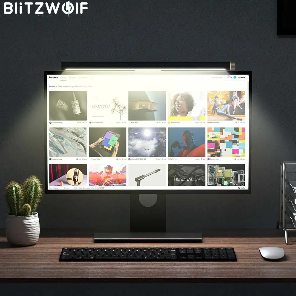 

Подвесной светильник BlitzWolf для компьютера, 2900-6000 К