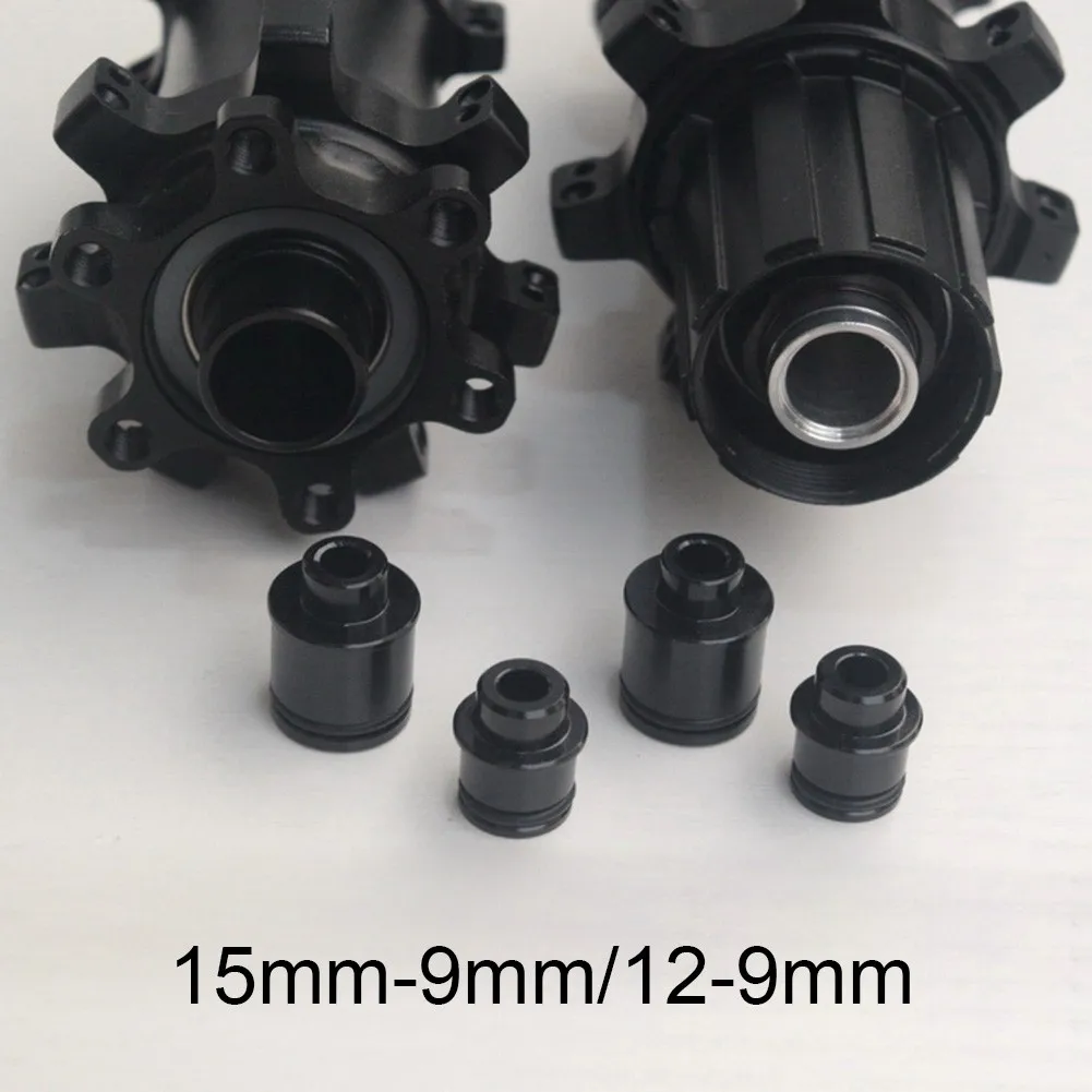 

12 / 15mm To 9mm Thru Axle Hub Quick Release QR Fork Conversion Adapter Fit For Hope Etc For Mavic For DtSw Cycling Parts
