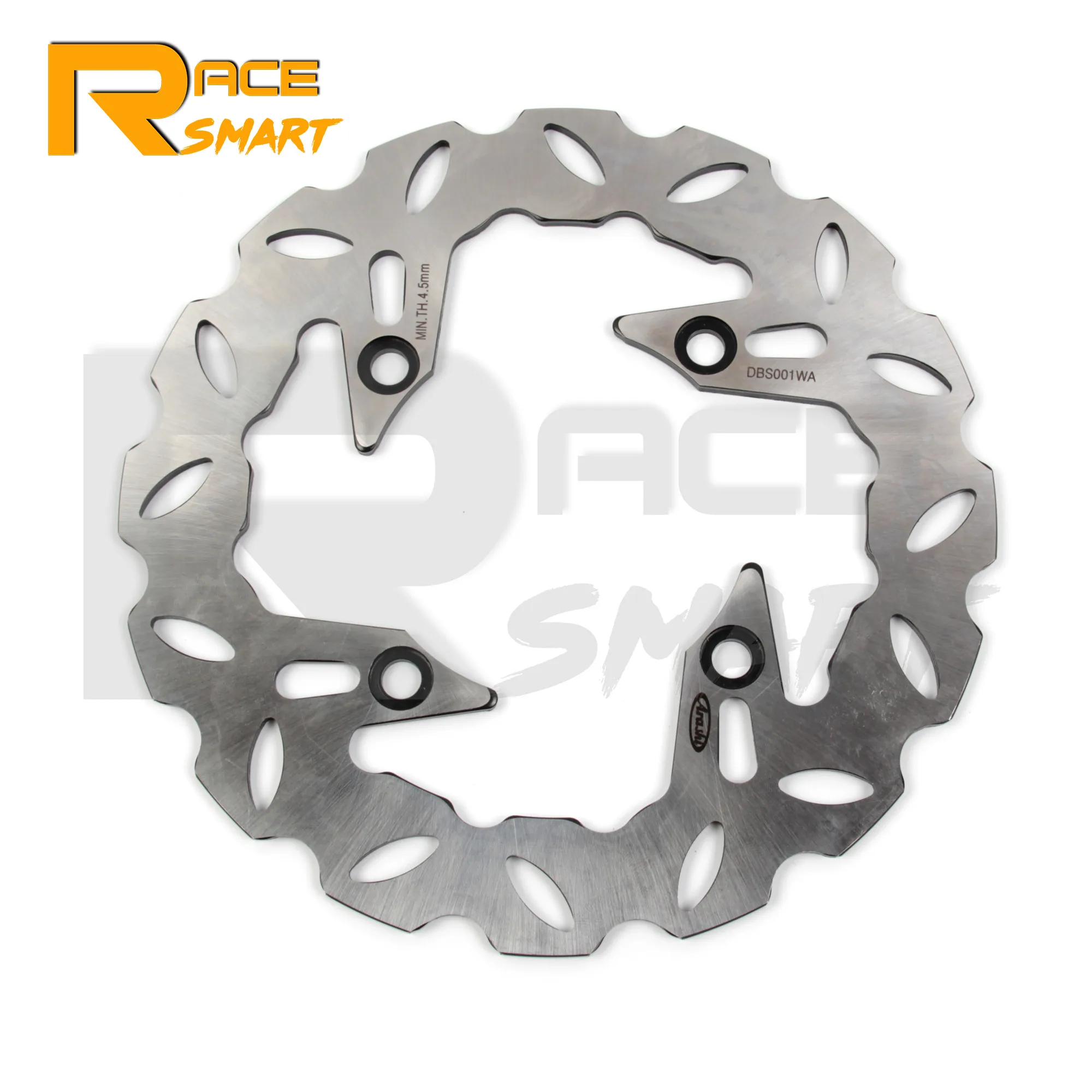 

240 мм Мотоцикл CNC Стальной задний тормозной диск ротор для HONDA FORZA ABS 300 2014-2018 тормозной диск серебряное крыло 400 2006 2007 2008