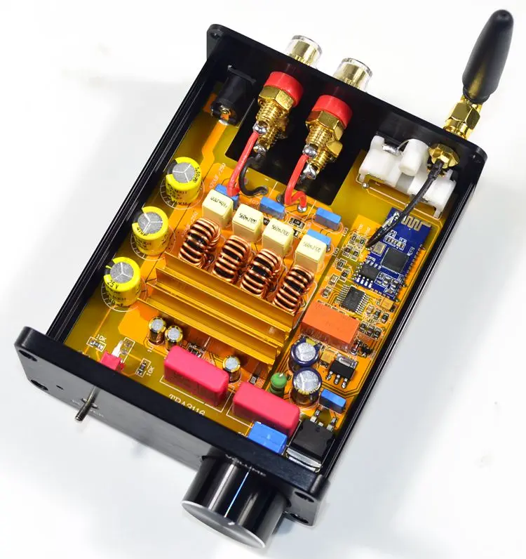 Мини TPA3116 Bluetooth PCM5102 DAC 5,0 HIFI Цифровой домашний усилитель 50 Вт* 2