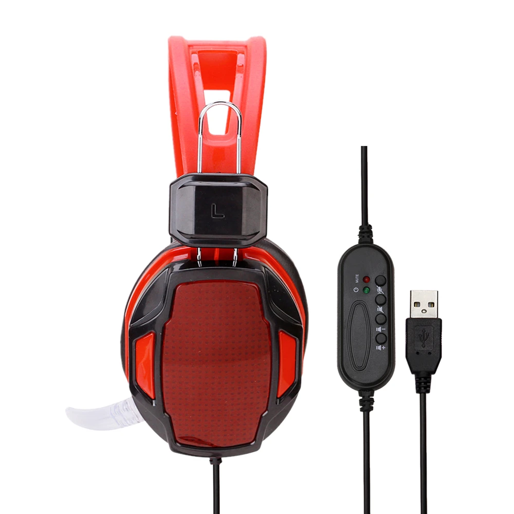 YOUPECK 7 1 объемный звук стерео USB Проводные Игровые наушники для PS4 Xbox One Switch PC |