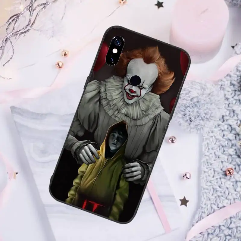 

horror Pennywise Phone Case For Xiaomi Redmi 7 8 9t a3Pro 9se k20 mi8 max3 lite 9 note 9s 10 pro