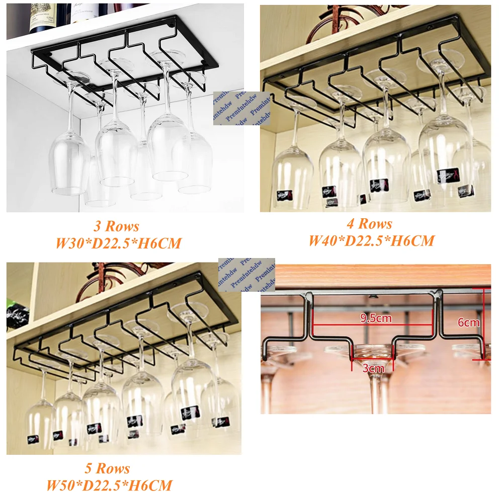 1 шт. полка для бокалов под винное стекло держатель железная вешалка хранения