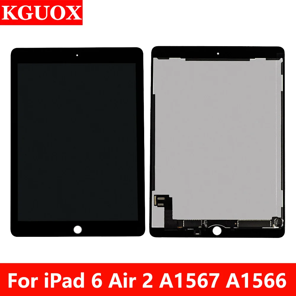 

Для Apple iPad 6 Air 2 9,7 ''ЖК-дисплей для iPad Air 2 A1567 A1566 ЖК-панели