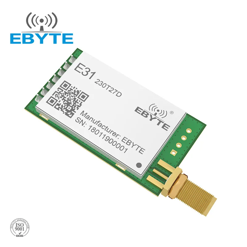 

AX5243 230Mhz RF LoRa Wireless Transceiver Module 2W E31-230T33D Antenna 8km Long Range UART Wireless Transmitter and Receiver