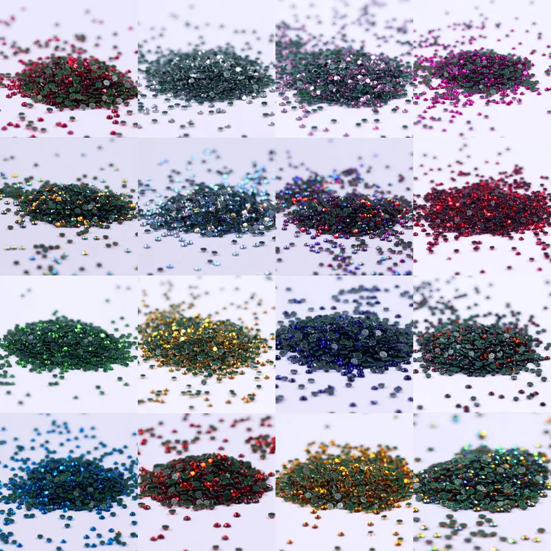 Стразы акриловые прозрачные для ногтей 2 мм 1440 шт.|Стразы| |