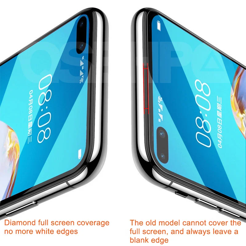 9D Tempered Glass For Huawei Mate 30 20 10 Lite 20X P30 P40 Lite Full Screen Protector P Smart Z S 2020 2021 Glass Film Case