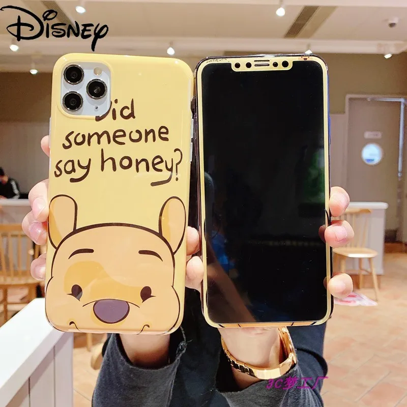 

Disney Cartoon Winnie the Pooh Phone Case for iPhone 6s/7/8P/SE/X/XR/XS/XSMAX/11pro/12promax/12mini/11promax/ Phone Case Cover