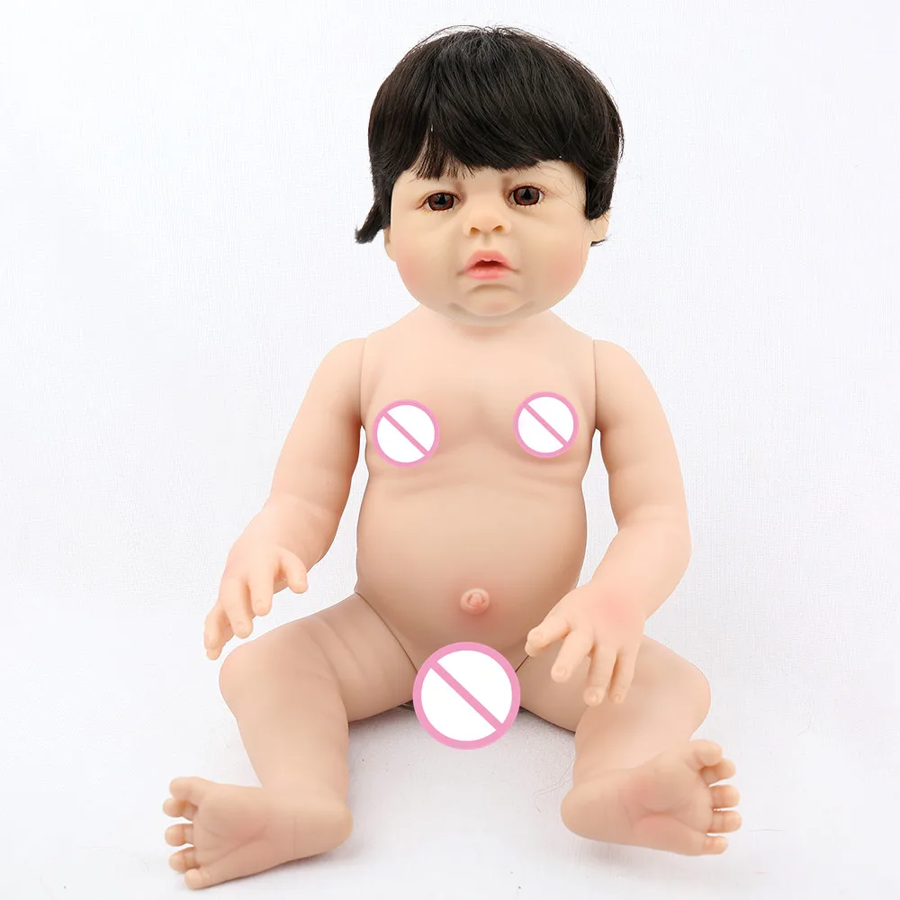 Reborn Baby Doll полное виниловое покрытие игрушки для ванной силиконовый детский