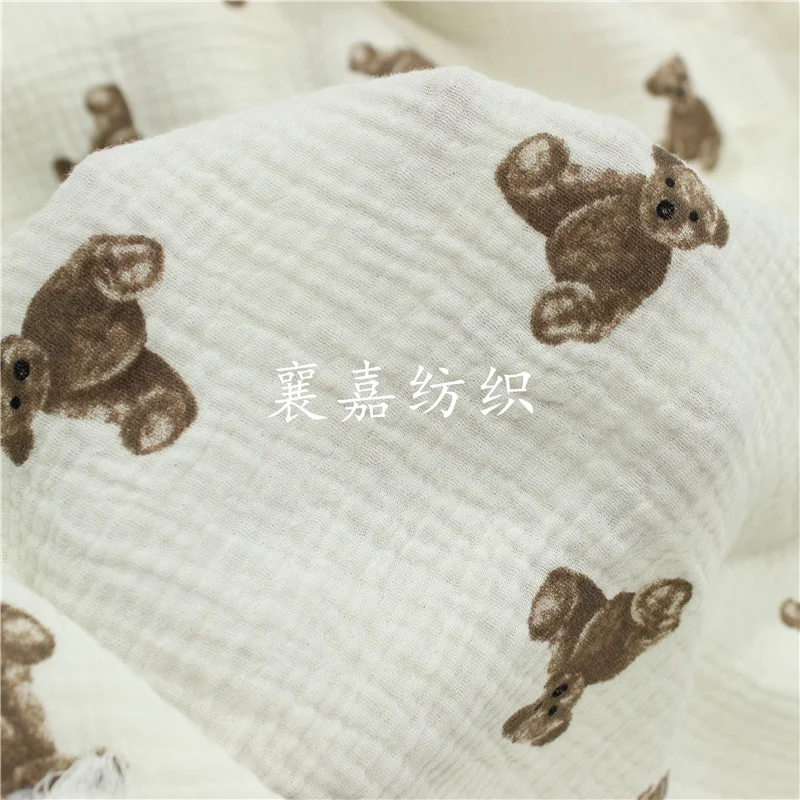 Японская и корейская ткань двухслойная марлевая текстура Взрывобезопасное