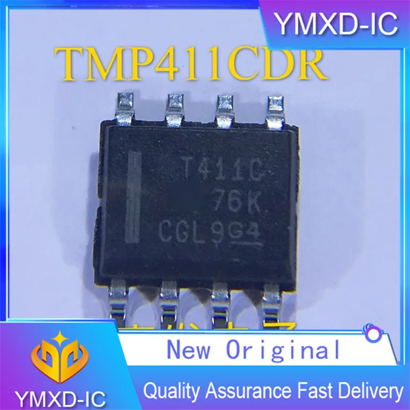 Новинка оригинальная пара цифровых преобразователей температуры T411c Soic8 10 шт./лот