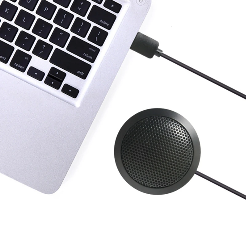 

USB Omni-Directional Condenser Microphone Mic for Meeting Business Conference Computer Laptop Voice Pickup Microphone