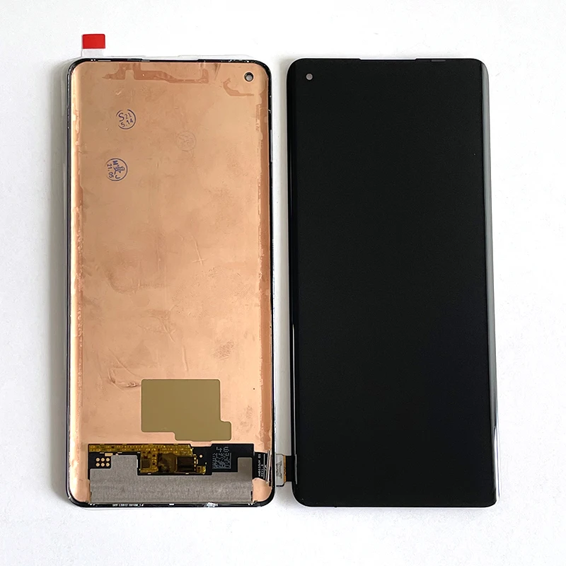 M & Sen-pantalla LCD Amoled Original de 6,55 pulgadas para m&oacute;vil, marco de pantalla + digitalizador de Panel t&aacute;ctil para OnePlus 8 One Plus 8, 1 + 8 1 + 8 IN2013 IN2017-1