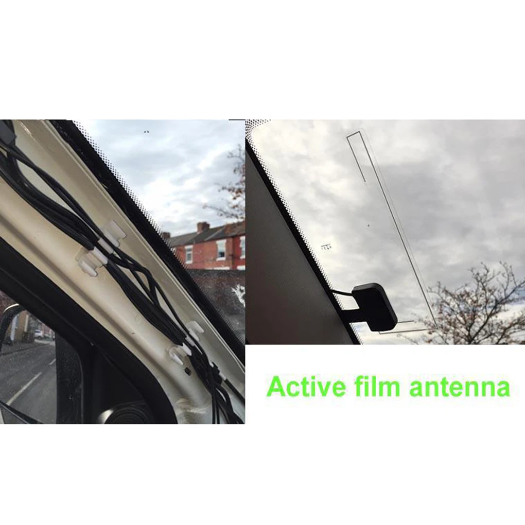 car dabreceiver cigarette lighter plug 1 1 oled screen display automotive digital fm radio receiver antenna kit free global shipping