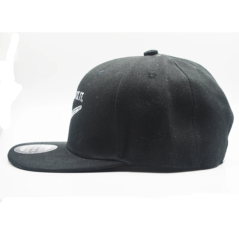 F ОАК средний палец Вышивка Новый черный хип хоп Just Do Цвет его Кепка тракер