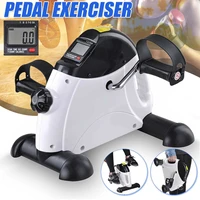 mini pedal stepper exercise machine lcd display indoor cycling bike stepper treadmill ttraining apparatus for home office gym