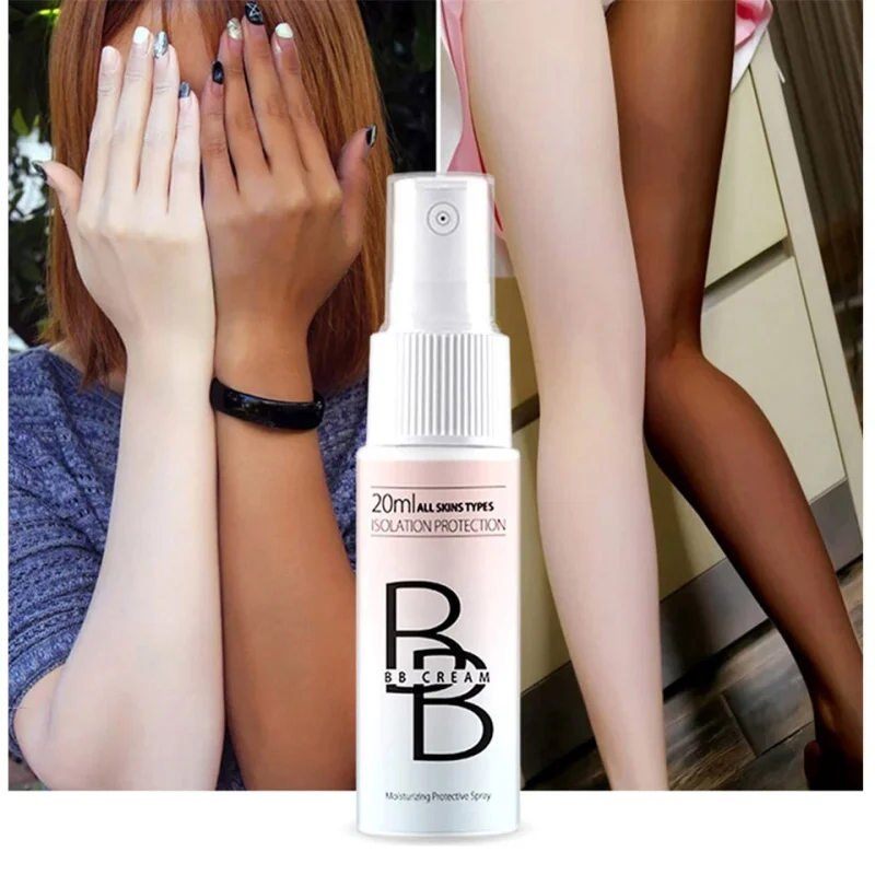 

20ml Whitening long-wearing BB Creams Spray Whitening Brighten BB Cream Concealer Moisturizing Base Face Foundation Makeup