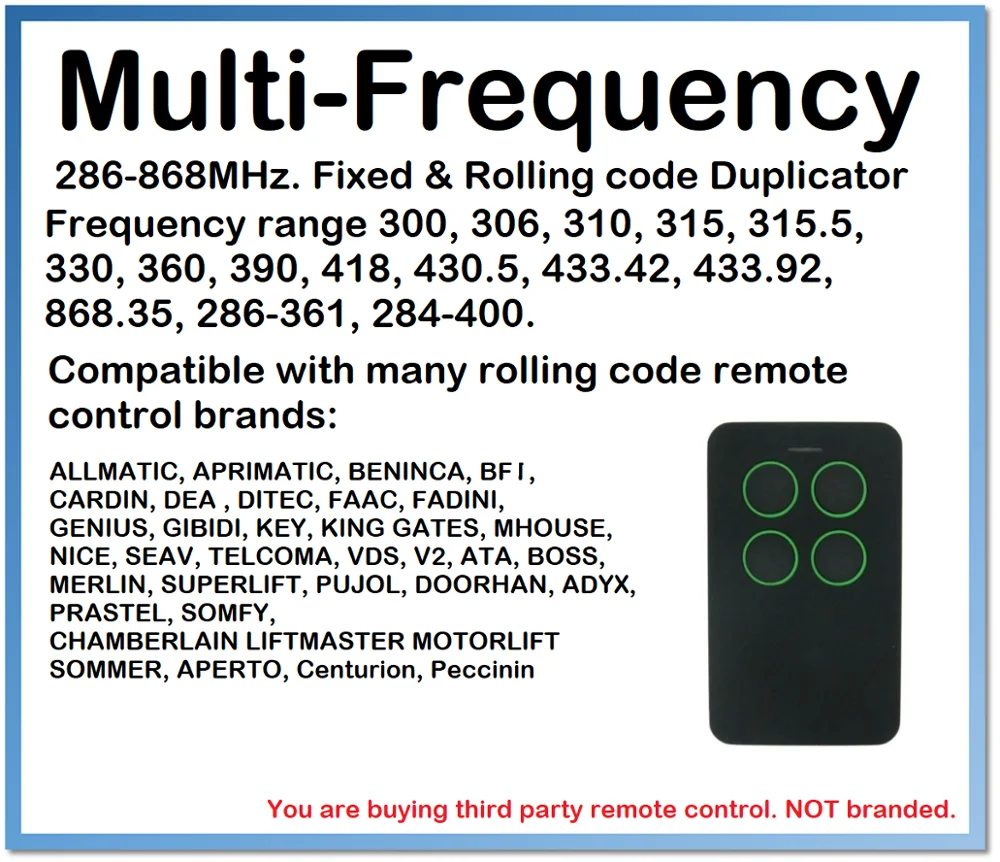 Многочастотное автоматическое сканирование частоты фиксированной и прокатки