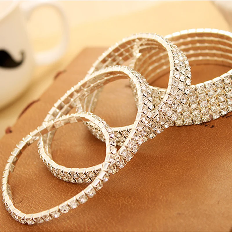

Charm Couple Bracelets For Women Jewelry 2021 Trend Luxury Stainless Steel Crystal Gothic Lot Gifts For The New Year Cool Big