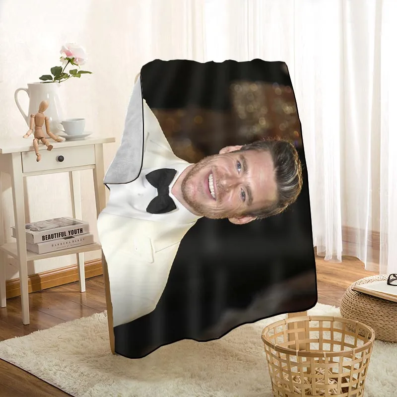 Современное популярное одеяло Ричард Мэдден для дивана/кровати/автомобиля