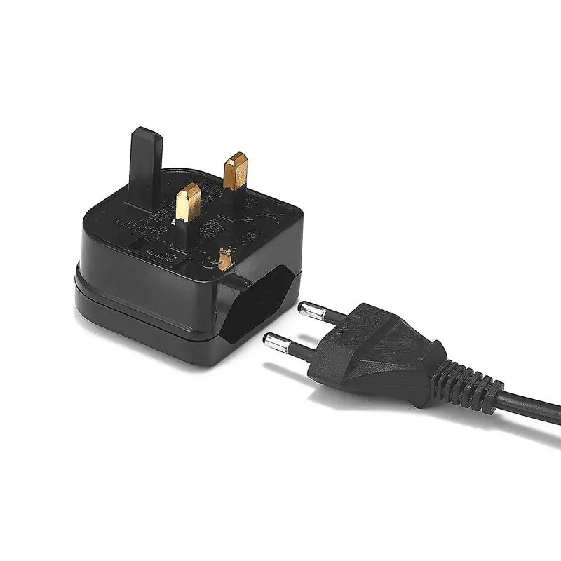 Британский адаптер штепсельной вилки Европейский ЕС в для путешествий