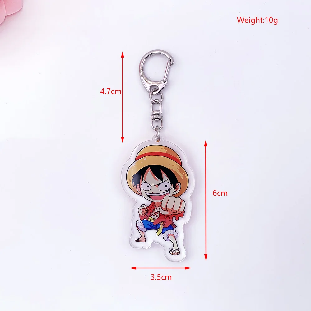 Стильная футболка с изображением персонажей видеоигр One Piece брелок Аниме