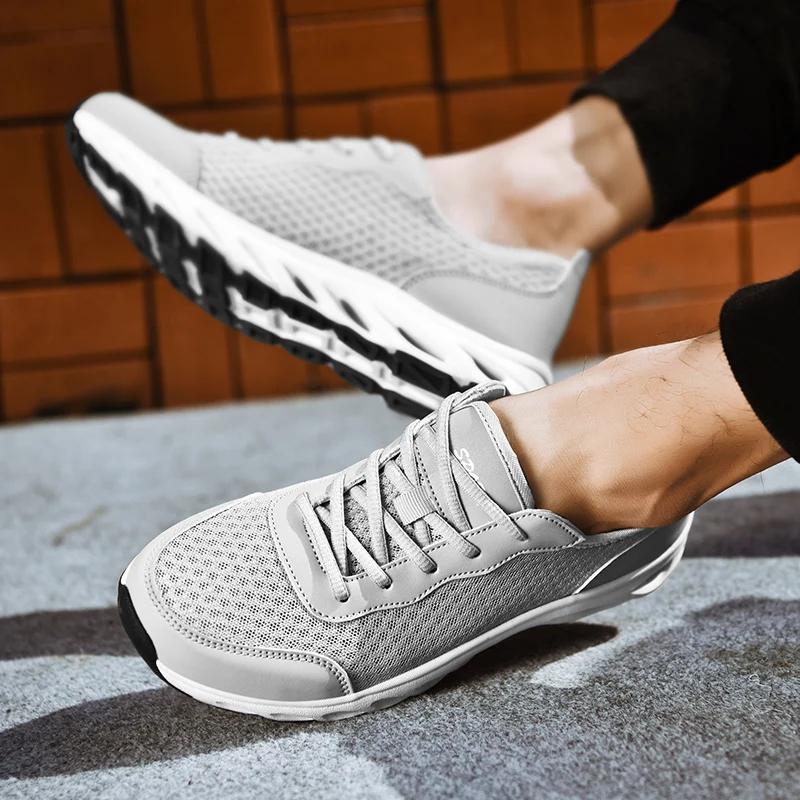 Дышащие легкие кроссовки для бега мужские удобные повседневные уличная