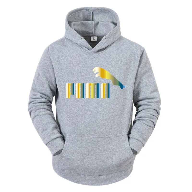

Autumn and spring 2021 new men's pullover, fashion leopard print sweatshirt, Hoodie, urban style youth hip-hop casual wear
