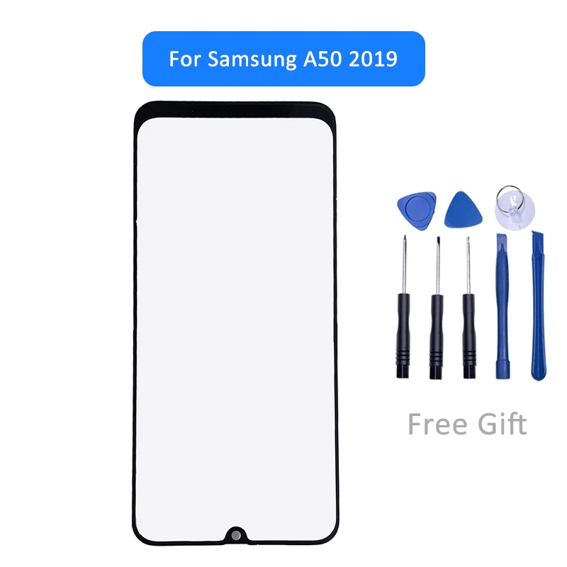 

Phone Touch Screen For Samsung A50 2019 LCD Screen Front Glass Lens Repair Parts Touch screen Outer glass Panel Replacement